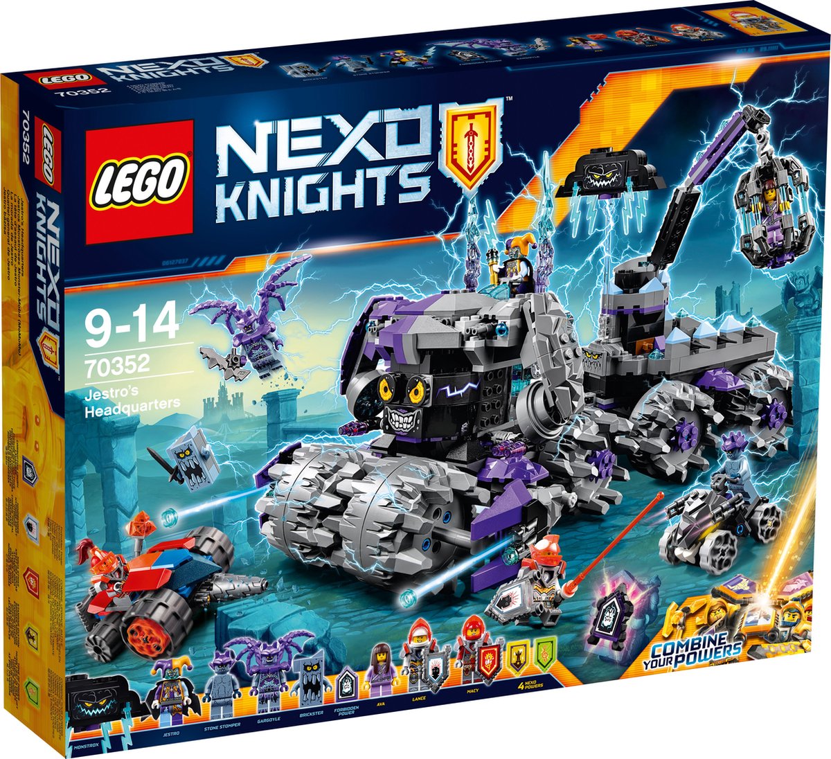 LEGO Nexo Knights 70352 Jestro's hoofdkw Hoofdkwartier - TU UC