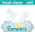 PAMPERS vochtige doekjes - 64st. 598260