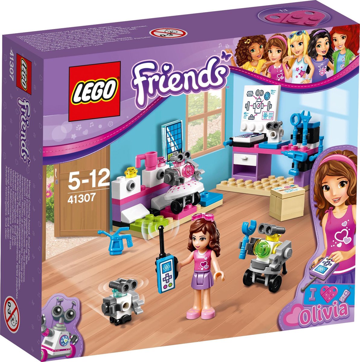 LEGO Friends 41307 Olivia's laboratorium TU UC