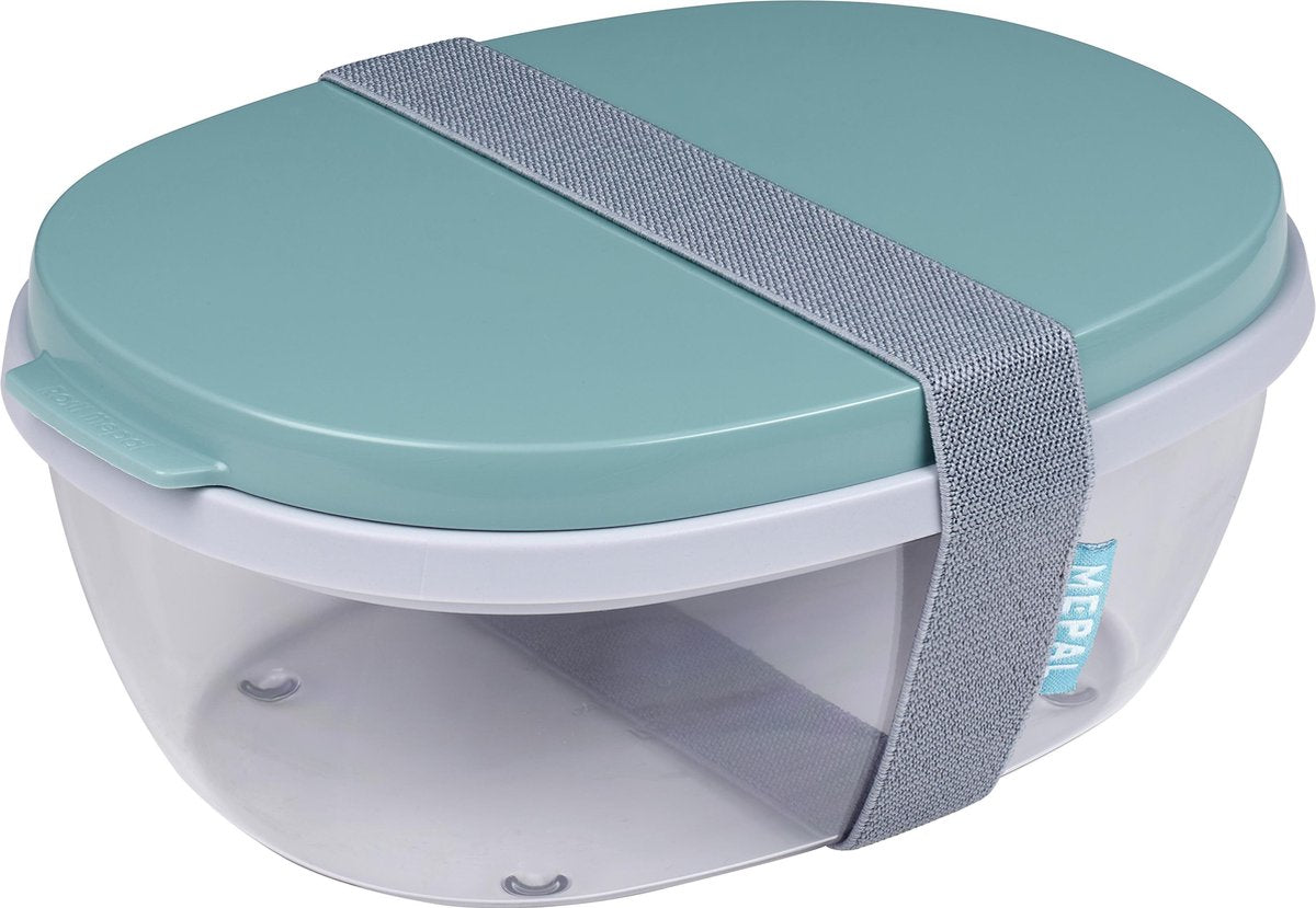 MEPAL Ellipse saladbox - groen nordic Ovaal -           TU UC