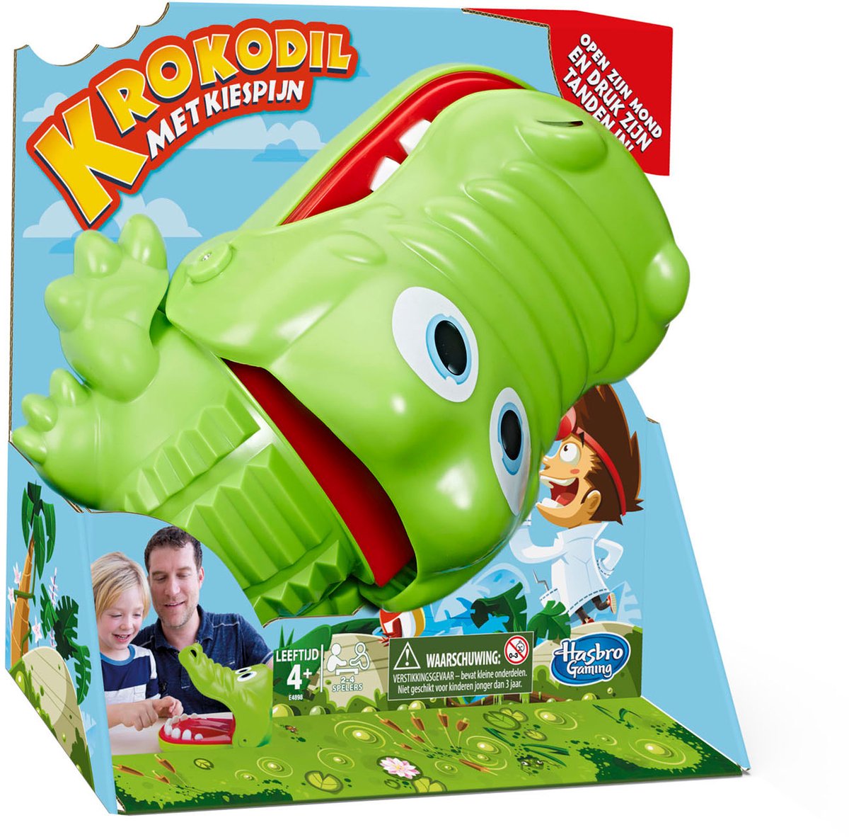 HASBRO Spel - Krokodil met kiespijn B0408104    E4898