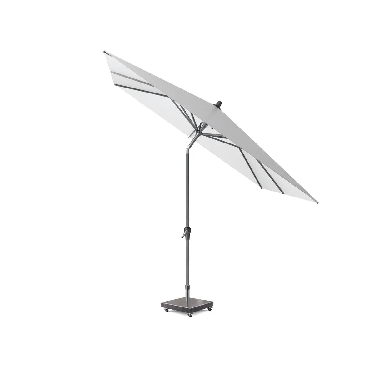 Platinum RIVA parasol - 2.5x2.5m - wit/ antra  excl. voet