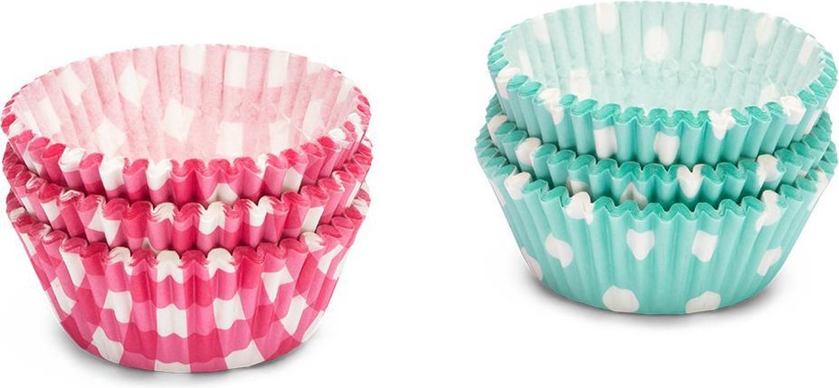 PATISSE cakevormpjes 5cm - stip/ruit