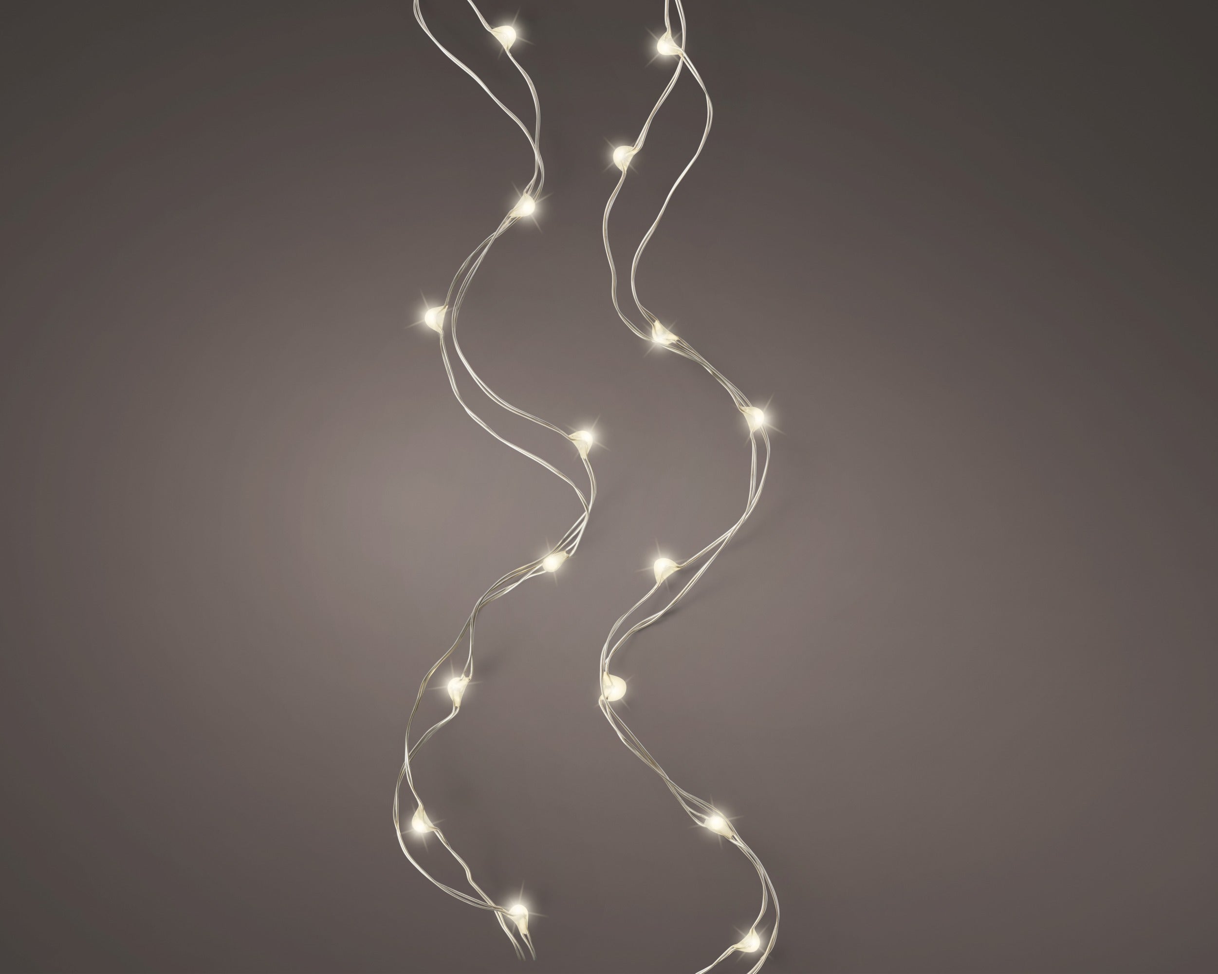 Lumineo LED stringlight binnen 95cm 20L - warm wit - kerstverlichting