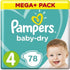 PAMPERS Baby Dry 4 - 78st.