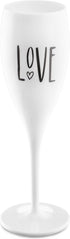 Koziol CHEERS NO.1 champagneglas 100ml - Love - cotton white  tu uc