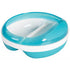 OXO TOT bord m/2 vakjes - aqua tu