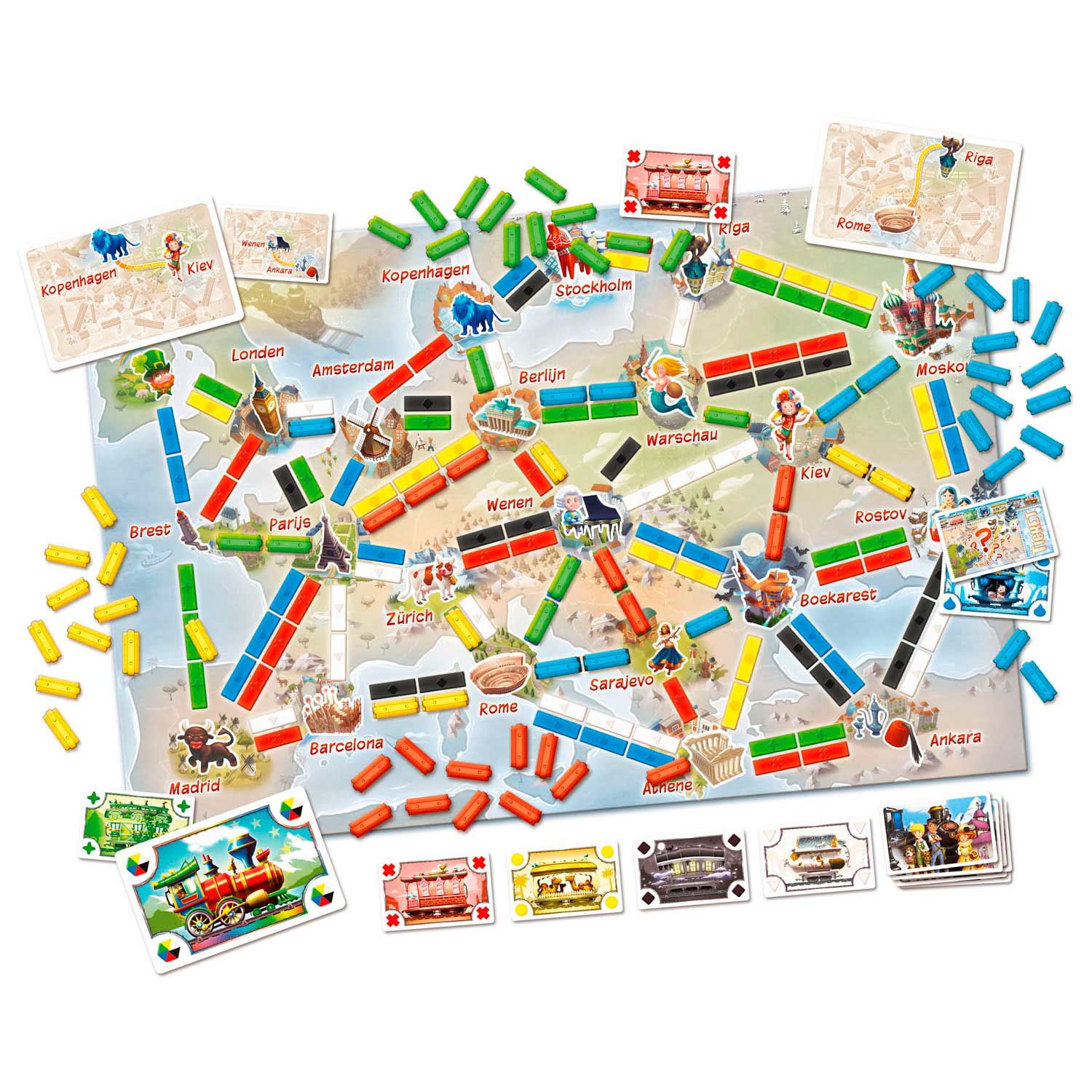 ASMODEE Spel - Ticket to ride - Eerste reis