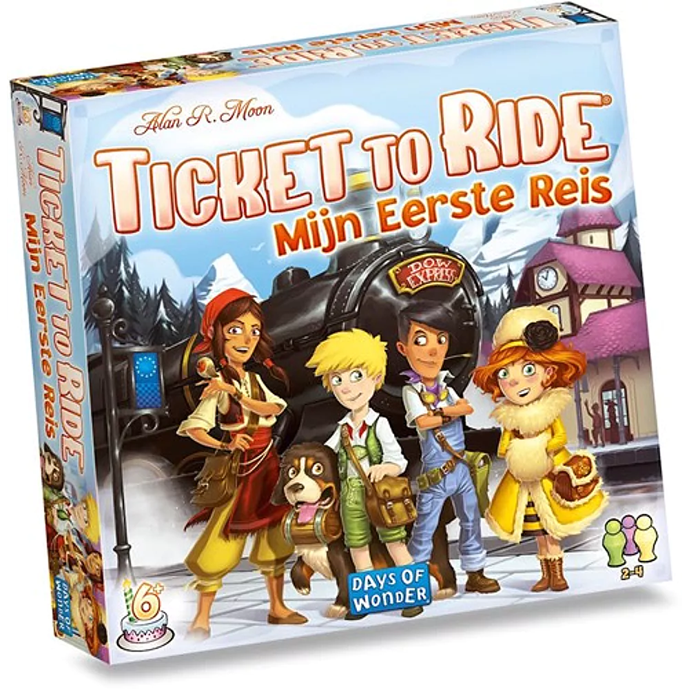 ASMODEE Spel - Ticket to ride - Eerste reis