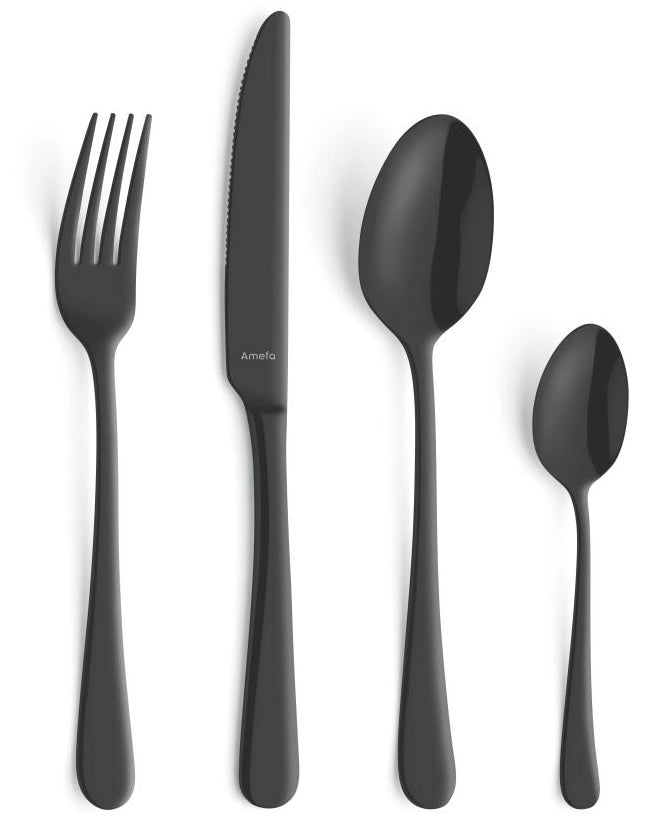 AMEFA Bestekset 24dlg - Vintage black 1410ATTR24C40