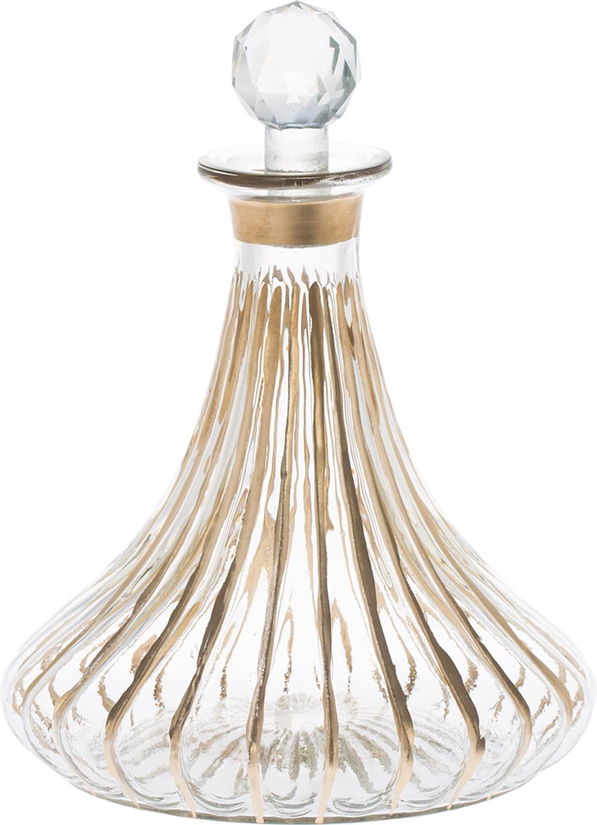 BRIGHTON karaf 24cm - goud TU UC