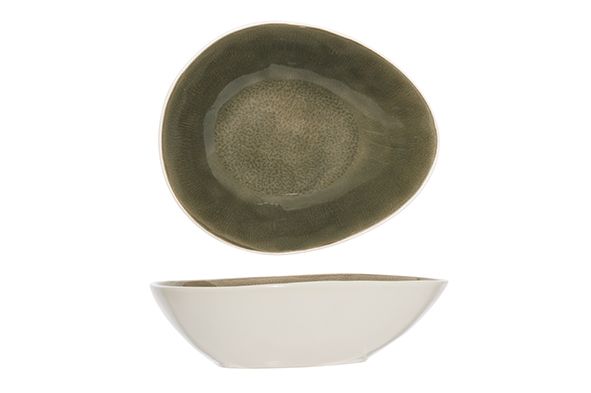 SPIRIT olive - Schaaltje 8.5x10.5x4cm Cosy&Trendy