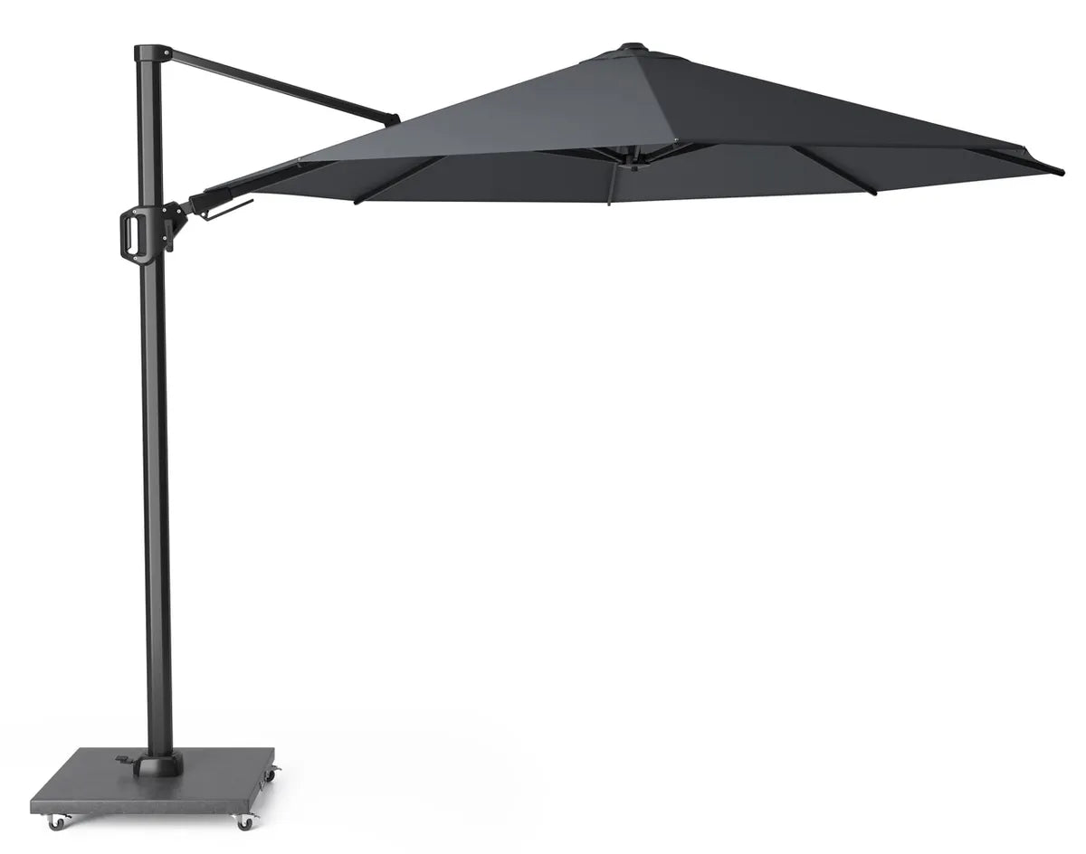 CHALLENGER T2 parasol 3.5m - antraciet/ antraciet excl. voet        ( Platinum)