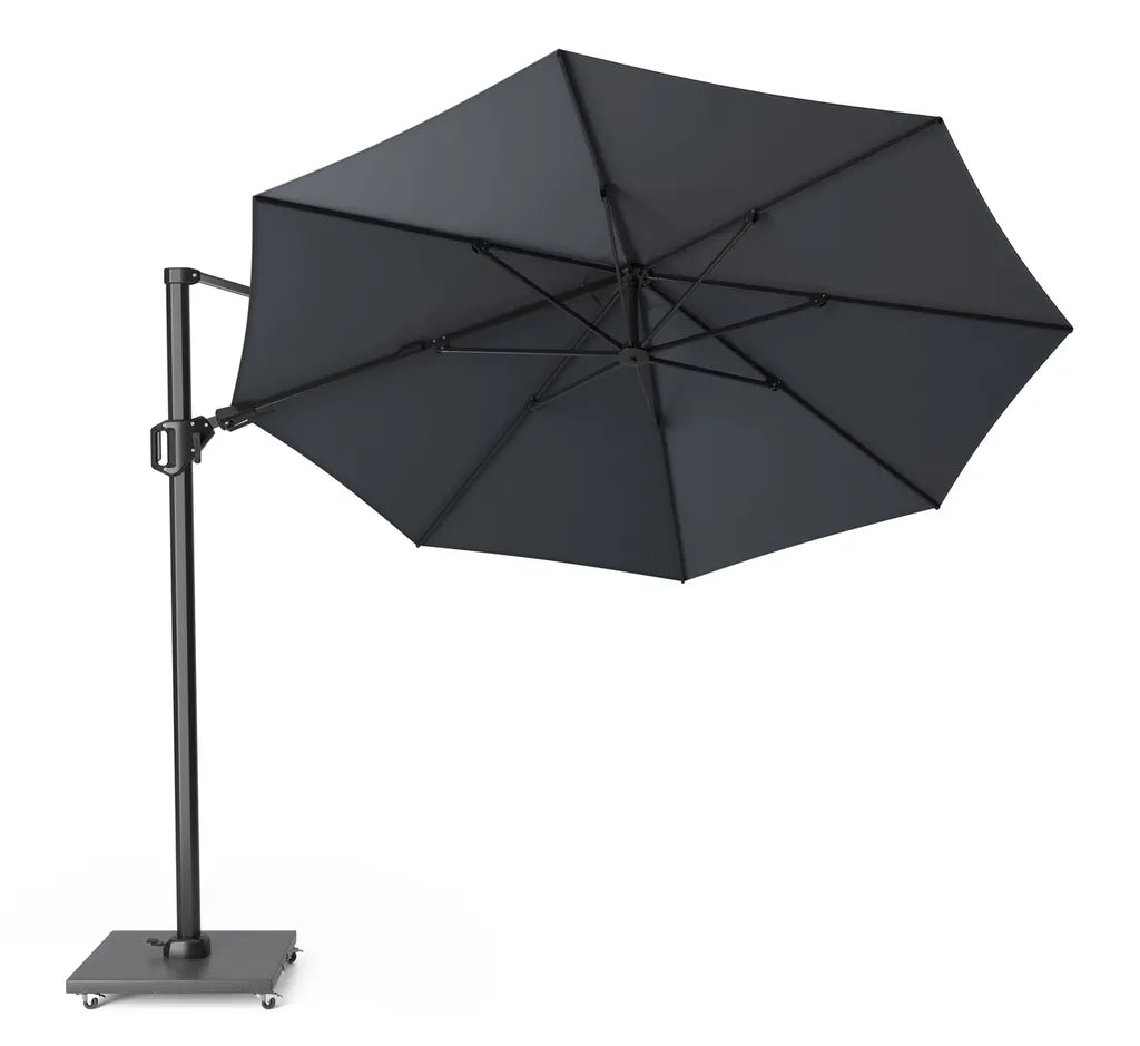 CHALLENGER T2 parasol 3.5m - antraciet/ antraciet excl. voet        ( Platinum)