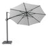 CHALLENGER T2 parasol 3.5m - wit/ antra excl. voet           ( Platinum)