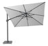 CHALLENGER T2 parasol 3x3m - wit/ antraciet excl. voet
