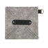 Pannenlap kunstleer 2st- 20x20cm - grijs TU UC