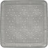 KELA Kreta douchemat - 55x55cm - grijs anti slip