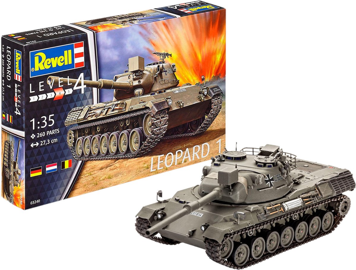 REVELL - Leopard 1 tank