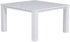 CUBE lounge/ dining tafel 115x115cm- mat wit   TU UC
