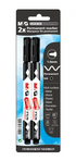 FIRST CLASS Permanent markers fijn 2st.- zwart
