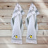 Theedoek 50x70cm - wafel piqu�e lemon