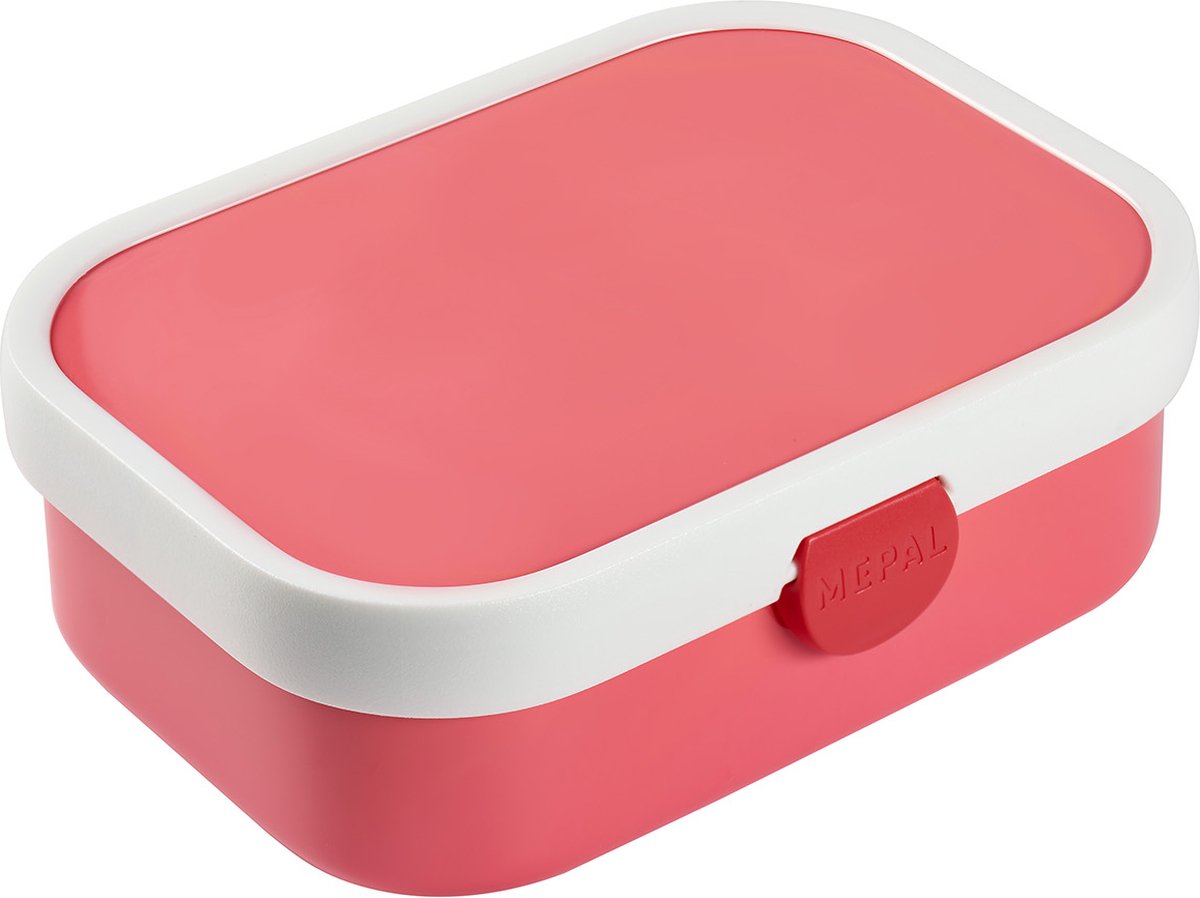 MEPAL Campus lunchbox 750ml - roze deksel drukknop 17.8x13,2x6.1cm