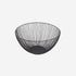 POINT VIRGULE Wire - Mand 25x14cm- zwart fruitmand - moderne draadmand