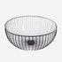 POINT VIRGULE mand wire 35cm - zwart H15 cm + stijlvolle fruit draadmand