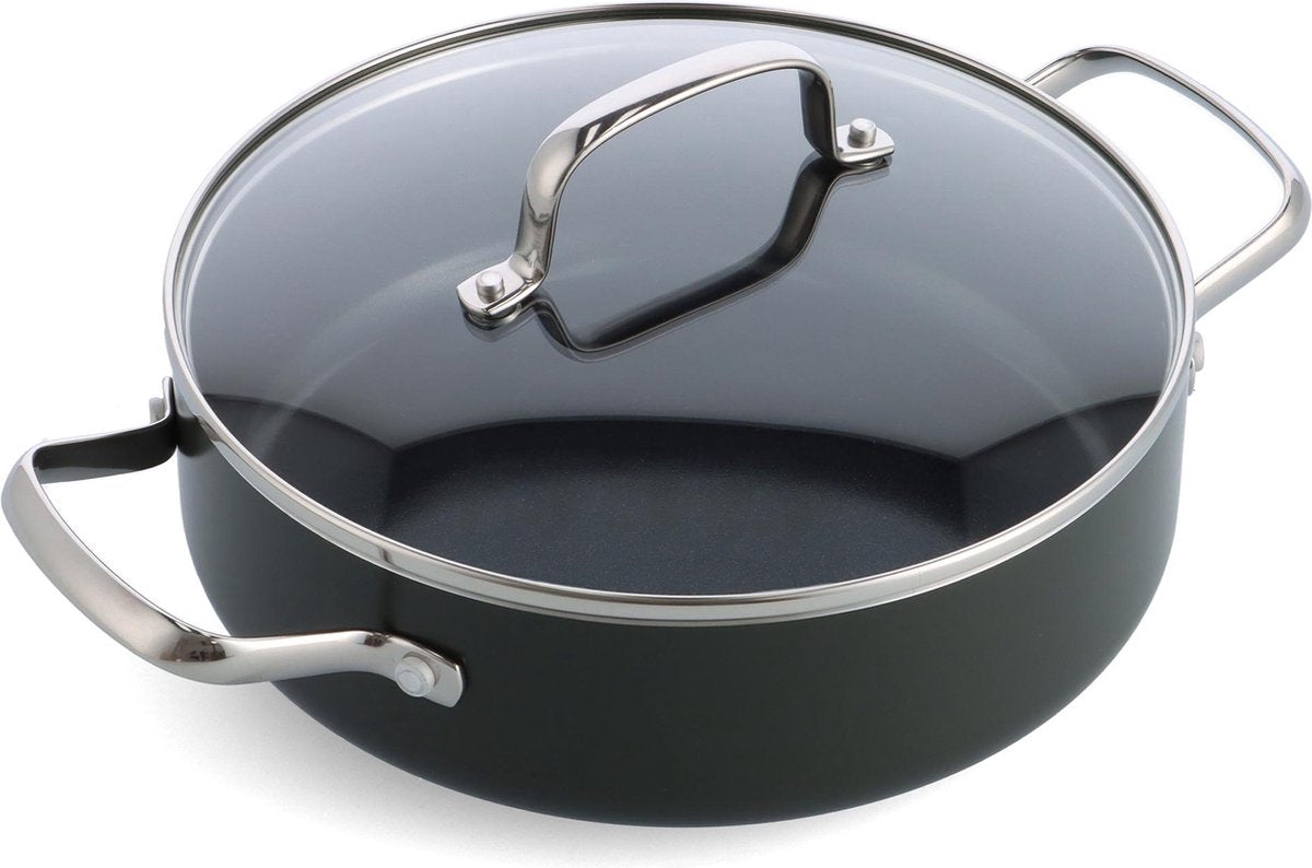 DAGELIJKSE KOST - stoofpan met deksel - 24cm / 3.10L    (sauteerpan)
