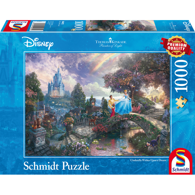 SCHMIDT Puzzel - DISNEY Assepoester - 1000st.