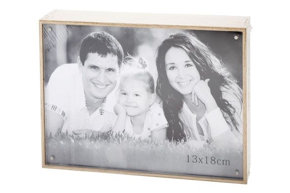 Cosy&Trendy CUBE fotokader - 13.5x18x4cm - naturel          TU UC