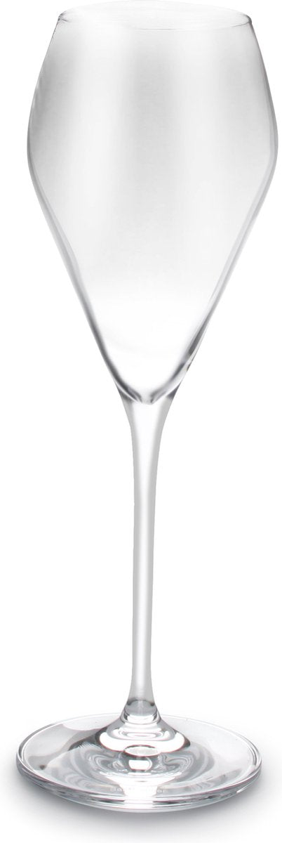 S&P Cuvee - 6 prosecco/ champagneglazen 230ml - diameter glas 7.2cm - giftbox