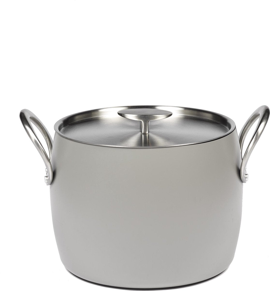 PASCALE NAESSENS Pure - Kookpot 22cm forged alu stone gr TU LU/UC