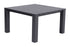 GARDEN IMPRESSIONS - CUBE Tafel lounge - 100x100x30cm- carbon / reflex black
