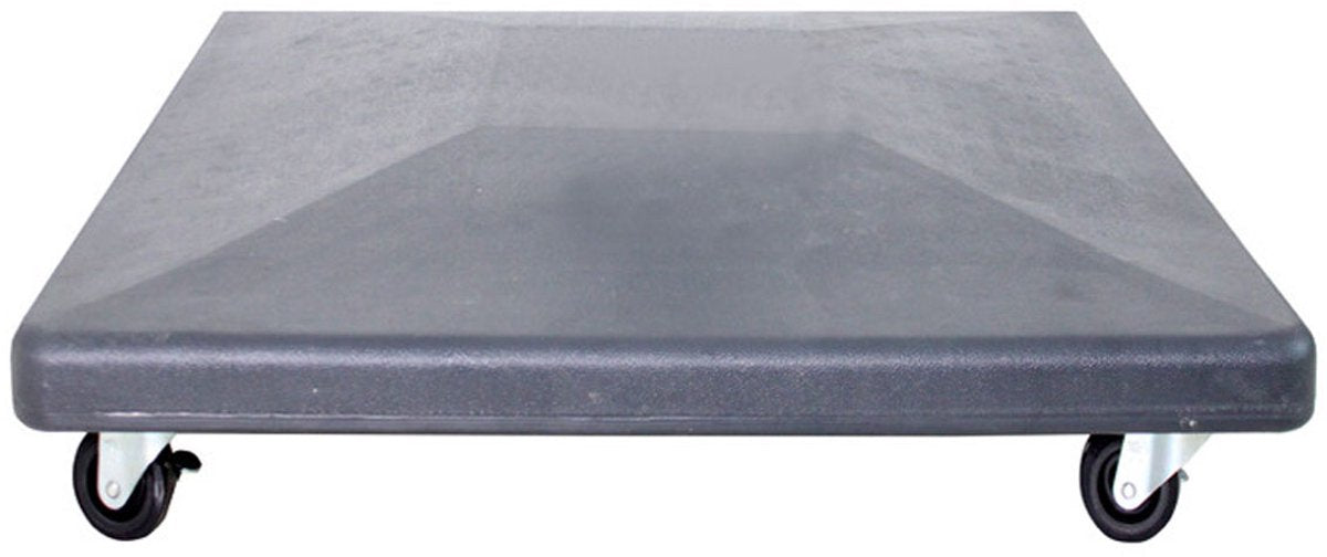 GARDEN IMPRESSIONS - HAWAII parasolvoet cement 90kg - zwart verrijdbaar