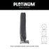 AEROCOVER Parasol hoes - free-arm H292x60/65 0/65cm - antraciet
