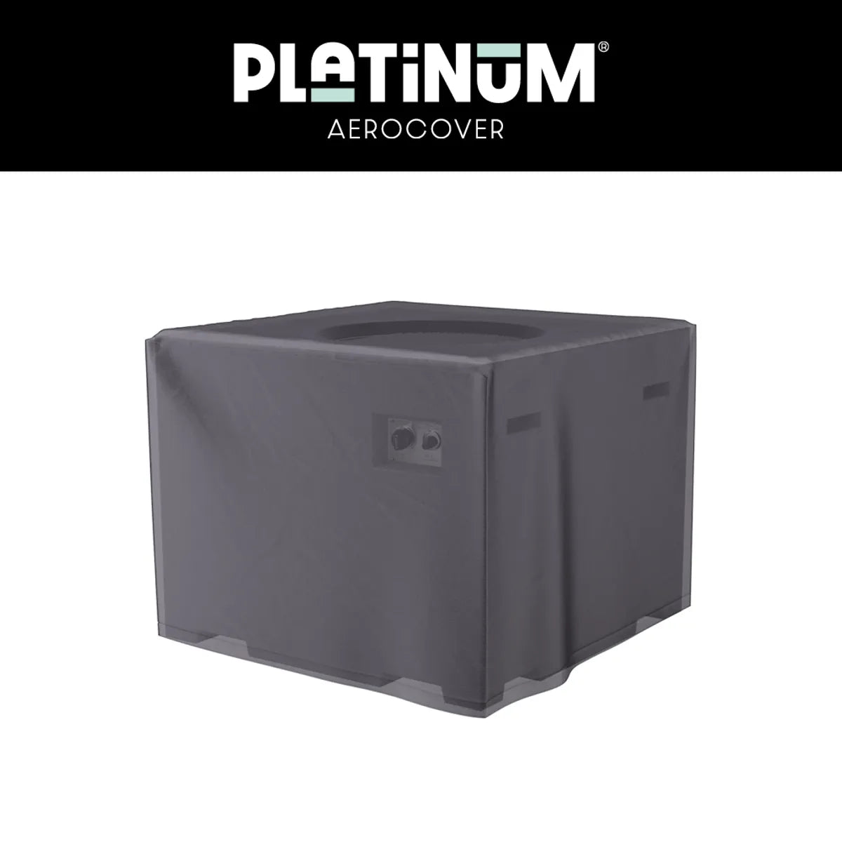 AEROCOVER sfeerhaard - 60x60xH45cm - antraciet