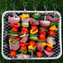 BBQ instant grill met kolen