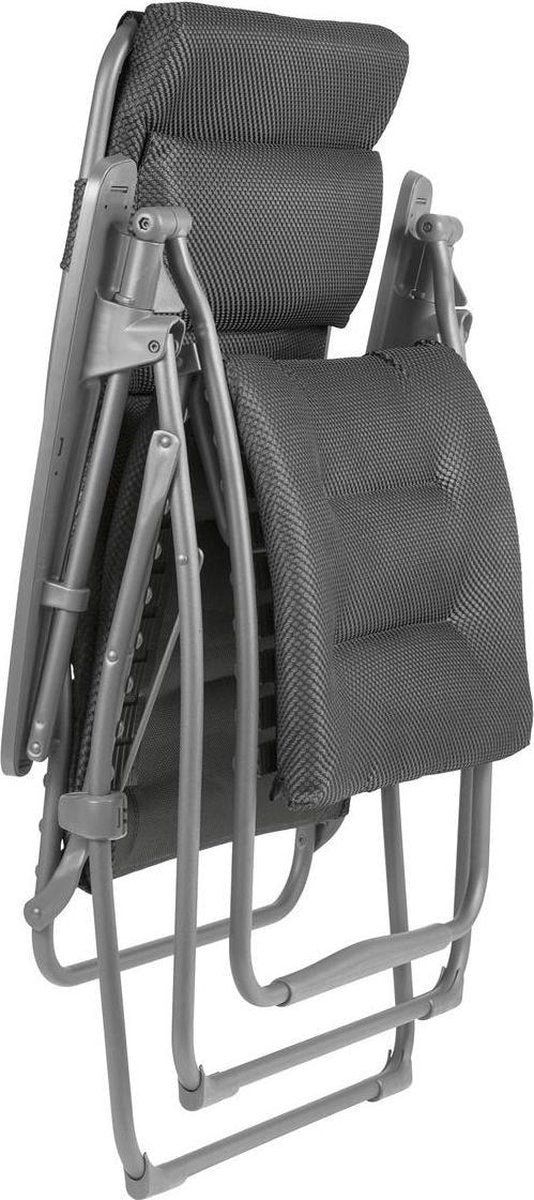 LAFUMA Futura be comfort XL relax- donk. grijs- extra ruime zitting - relaxstoel
