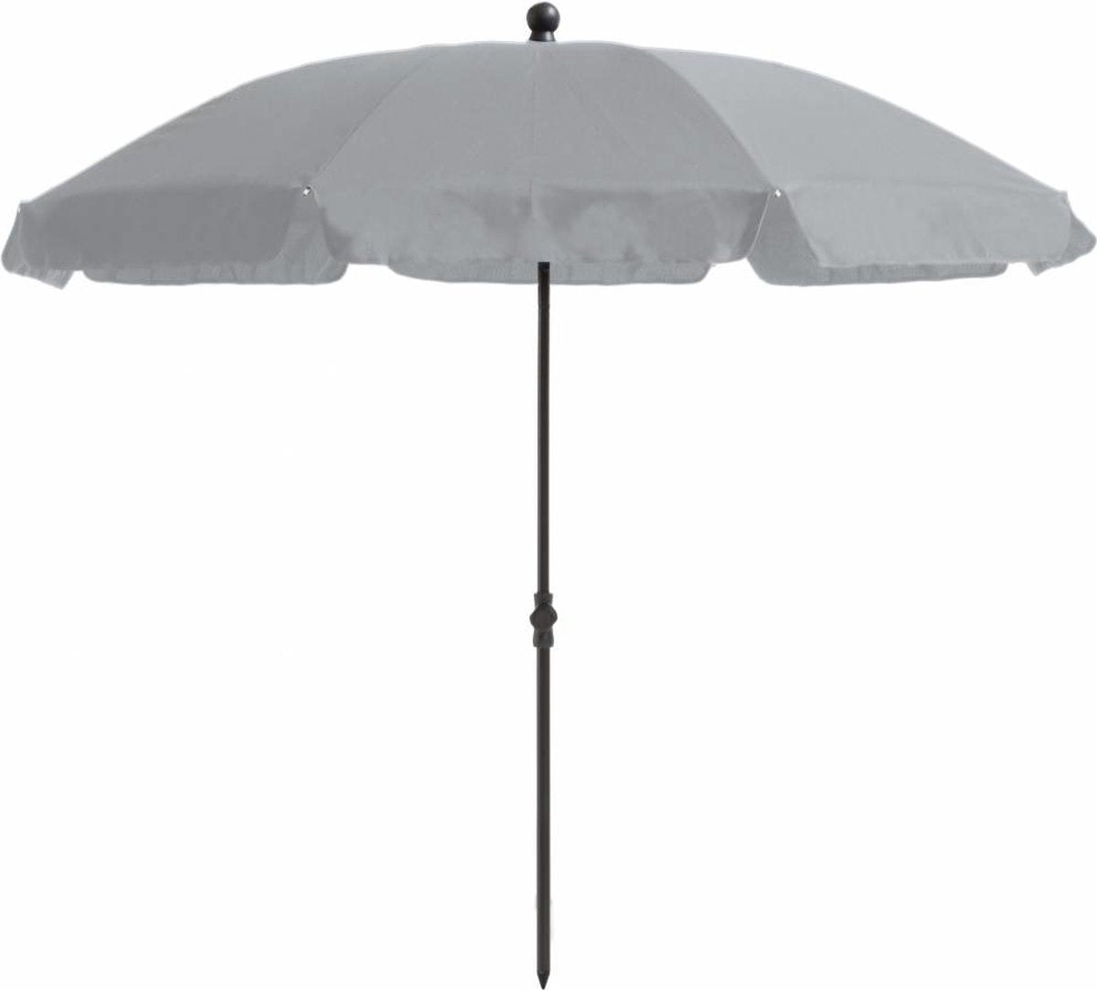 Madison LAS PALMAS parasol - D 200cm - grijs   tu lu