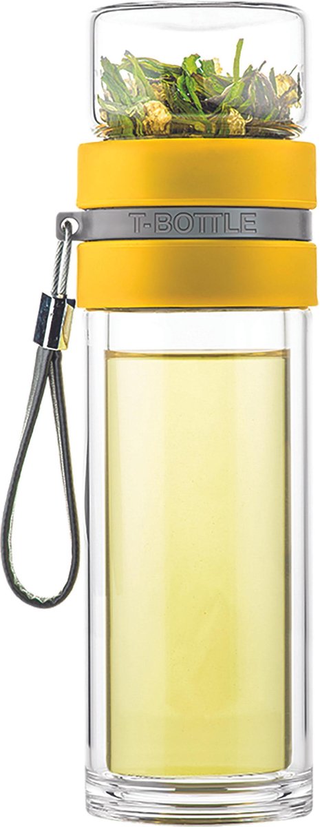 T-BOTTLE theebeker - honey yellow