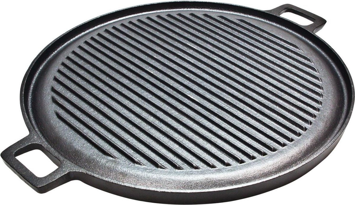 Grillplaat 30cm - gietijzer