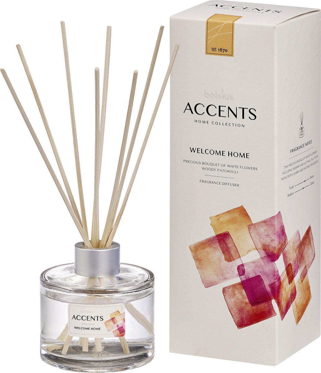 BOLSIUS diffuser 100ml - welcome home TU UC