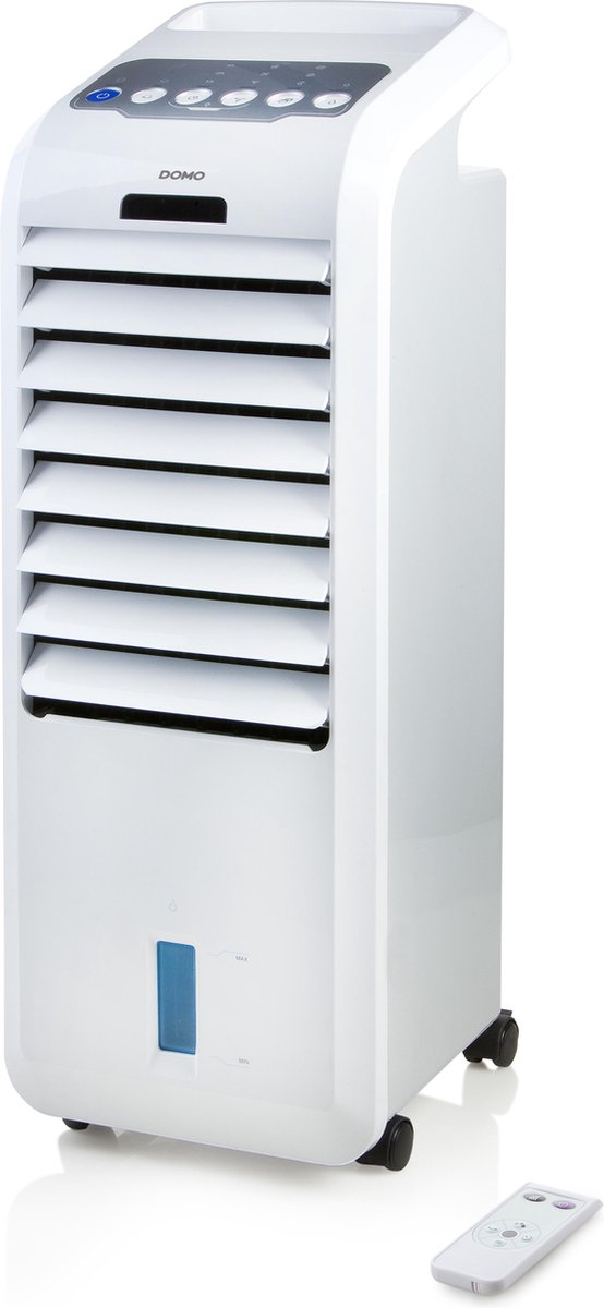 DOMO Aircooler LED 5L luchtkoeler 55W koelelement om de lucht af te koelen
