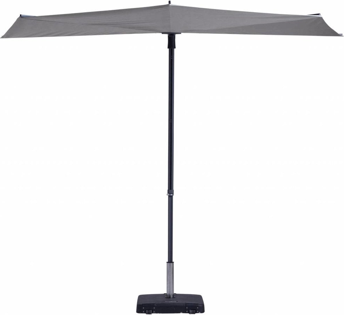 Madison SUN WAVE parasol 300x150 l.grijs TU LU