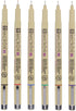 SAKURA Pigma micron 05 - basis set - 6st