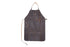 COSY&TRENDY Schort leder - 87x61cm - donker bruin