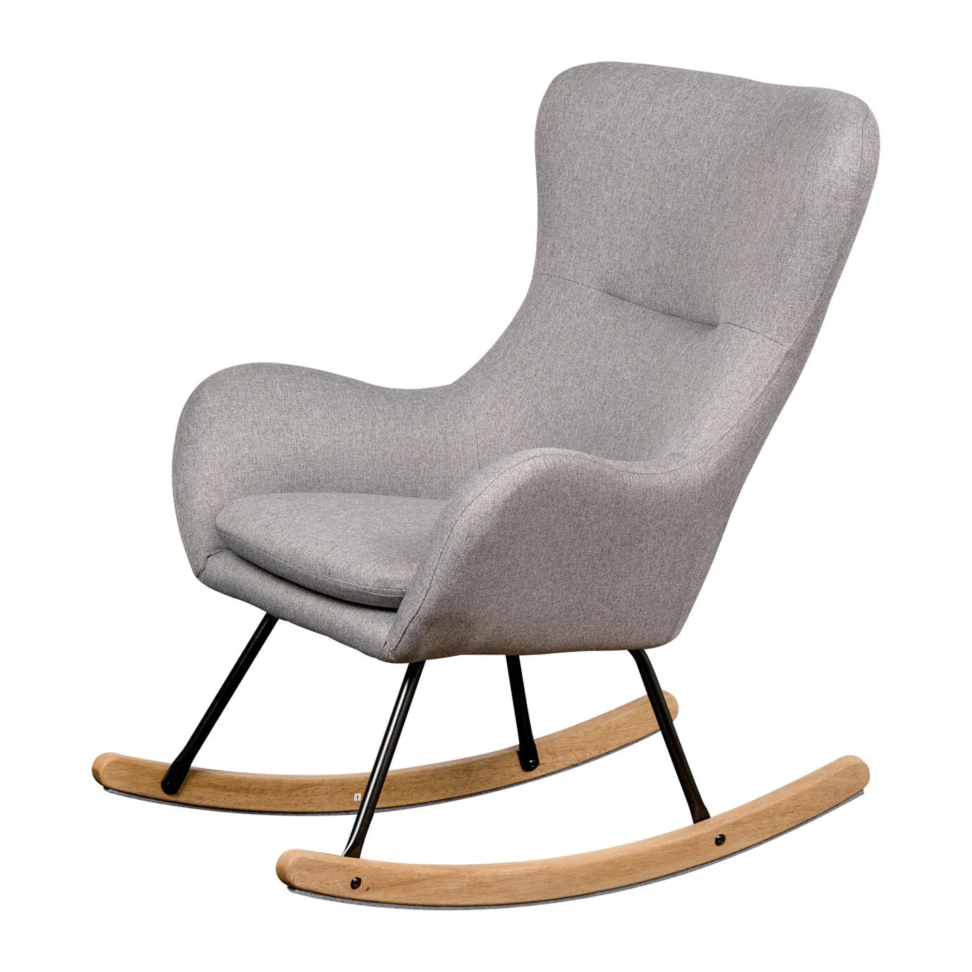 Quax ROCKING chair volwassenen basic - donkder grijs