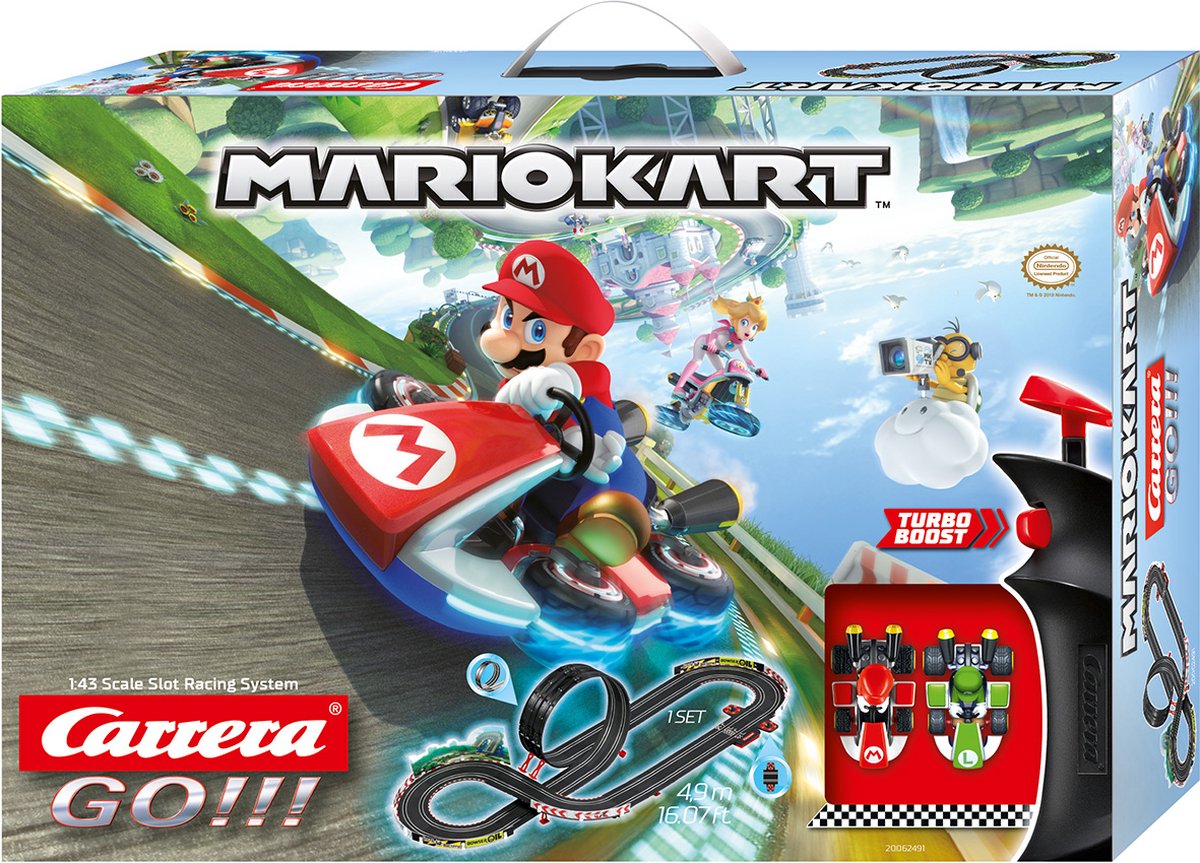 CARRERA Mario Kart - Racebaan 4.9m 10089300 - autobaan circuit